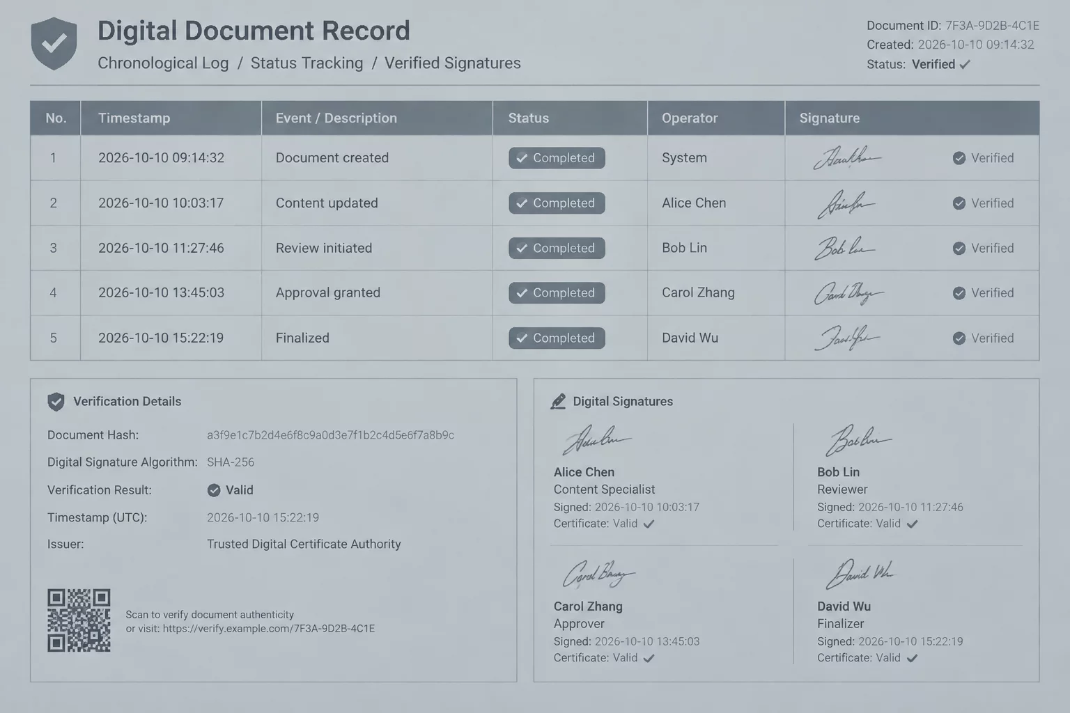 Audit Trail Case